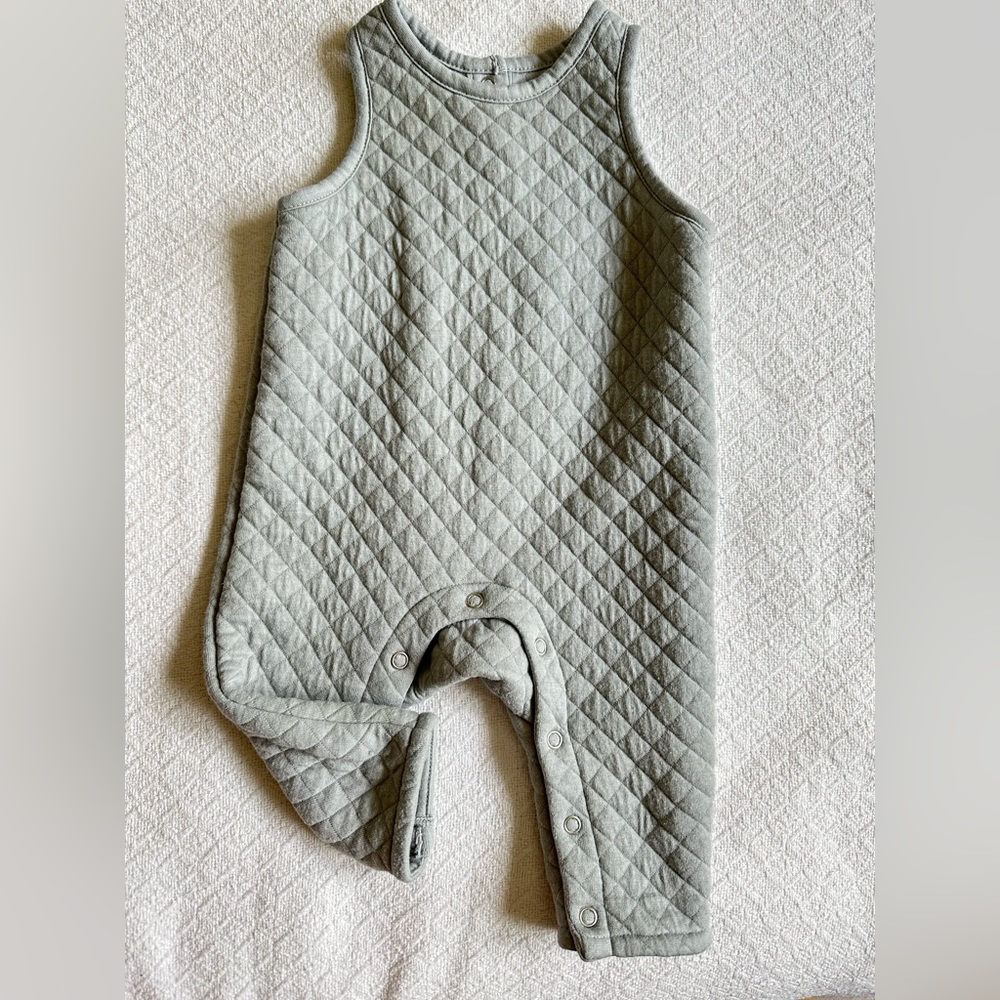 Pehr Baby Kids' Cozy Essentials Organic Cotton Blend Romper | 0-3 months